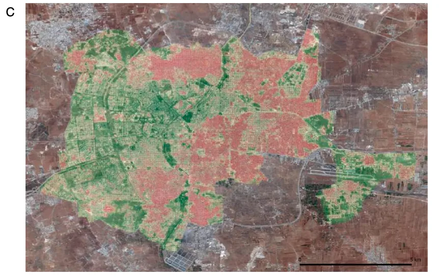 Figure from Monitoring war destruction from space using machine learning